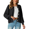 image:imageGRECERELLE Chunky Knit Cardigan Sweaters for Women 2026 Fall OutfitsAblack