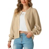 image:imageGRECERELLE Chunky Knit Cardigan Sweaters for Women 2026 Fall OutfitsApricot