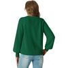 image:imageGRECERELLE Chunky Knit Cardigan Sweaters for Women 2026 Fall OutfitsDark Green