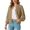 image:imageGRECERELLE Chunky Knit Cardigan Sweaters for Women 2026 Fall OutfitsKhaki