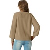 image:imageGRECERELLE Chunky Knit Cardigan Sweaters for Women 2026 Fall OutfitsKhaki