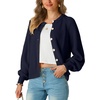 image:imageGRECERELLE Chunky Knit Cardigan Sweaters for Women 2026 Fall OutfitsNavy Blue