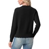 image:imageGRECERELLE Knit Cardigan Sweaters for Women Lightweight 2026 Fall OutfitsAblack