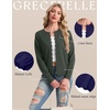 image:imageGRECERELLE Knit Cardigan Sweaters for Women Lightweight 2026 Fall OutfitsArmy Green