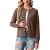 image:imageGRECERELLE Knit Cardigan Sweaters for Women Lightweight 2026 Fall OutfitsBrown