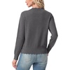 image:imageGRECERELLE Knit Cardigan Sweaters for Women Lightweight 2026 Fall OutfitsCharcoal