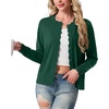 image:imageGRECERELLE Knit Cardigan Sweaters for Women Lightweight 2026 Fall OutfitsCyan Green