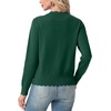 image:imageGRECERELLE Knit Cardigan Sweaters for Women Lightweight 2026 Fall OutfitsCyan Green
