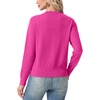 image:imageGRECERELLE Knit Cardigan Sweaters for Women Lightweight 2026 Fall OutfitsHot Pink