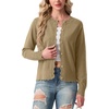 image:imageGRECERELLE Knit Cardigan Sweaters for Women Lightweight 2026 Fall OutfitsKhaki
