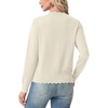 image:imageGRECERELLE Knit Cardigan Sweaters for Women Lightweight 2026 Fall OutfitsOatmeal