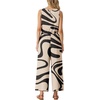image:imageGRECERELLE Two Piece Sets for Women Summer Crop Top Wide Leg Pants 2026Apricot Ripple