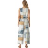 image:imageGRECERELLE Two Piece Sets for Women Summer Crop Top Wide Leg Pants 2026Beige Gray Geometry