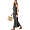image:imageGRECERELLE Two Piece Sets for Women Summer Crop Top Wide Leg Pants 2026Black Stripe