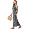 image:imageGRECERELLE Two Piece Sets for Women Summer Crop Top Wide Leg Pants 2026Color Blue Paisley