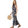 image:imageGRECERELLE Two Piece Sets for Women Summer Crop Top Wide Leg Pants 2026Colorful Banana Leaf
