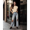 image:imageGRECERELLE Women 2026 Cap Sleeve Tops Summer Casual Tee Shirt Loose Crew Neck Basic Tank Trendy Work Vacation Outfits S2XLBeige
