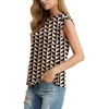 image:imageGRECERELLE Women 2026 Cap Sleeve Tops Summer Casual Tee Shirt Loose Crew Neck Basic Tank Trendy Work Vacation Outfits S2XLBlack Khaki Heart