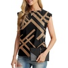 image:imageGRECERELLE Women 2026 Cap Sleeve Tops Summer Casual Tee Shirt Loose Crew Neck Basic Tank Trendy Work Vacation Outfits S2XLBlack Rectangle