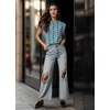 image:imageGRECERELLE Women 2026 Cap Sleeve Tops Summer Casual Tee Shirt Loose Crew Neck Basic Tank Trendy Work Vacation Outfits S2XLBlue Fish Scale