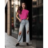 image:imageGRECERELLE Women 2026 Cap Sleeve Tops Summer Casual Tee Shirt Loose Crew Neck Basic Tank Trendy Work Vacation Outfits S2XLHot Pink