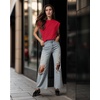 image:imageGRECERELLE Women 2026 Cap Sleeve Tops Summer Casual Tee Shirt Loose Crew Neck Basic Tank Trendy Work Vacation Outfits S2XLRed