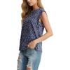 image:imageGRECERELLE Women 2026 Cap Sleeve Tops Summer Casual Tee Shirt Loose Crew Neck Basic Tank Trendy Work Vacation Outfits S2XLRose Pink Flower