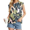 image:imageGRECERELLE Women 2026 Cap Sleeve Tops Summer Casual Tee Shirt Loose Crew Neck Basic Tank Trendy Work Vacation Outfits S2XLWhite Monotherapy