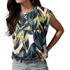 image:imageGRECERELLE Women 2026 Cap Sleeve Tops Summer Casual Tee Shirt Loose Crew Neck Basic Tank Trendy Work Vacation Outfits S2XLWhite Monotherapy