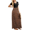 image:imageGRECERELLE Women Summer Casual Maxi Long Dress Short Sleeve Crew Neck with Pockets Size S3XLKhaki Love