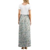 image:imageGRECERELLE Women Summer Casual Maxi Long Dress Short Sleeve Crew Neck with Pockets Size S3XLLily Green