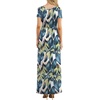 image:imageGRECERELLE Women Summer Casual Maxi Long Dress Short Sleeve Crew Neck with Pockets Size S3XLWhite Monotherapy