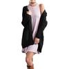 image:imageGRECERELLE Womens Fall Winter Long Sleeve Cardigans Sweater with Pockets02 Black