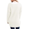 image:imageGRECERELLE Womens Fall Winter Long Sleeve Cardigans Sweater with Pockets05 White