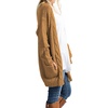 image:imageGRECERELLE Womens Fall Winter Long Sleeve Cardigans Sweater with Pockets10 Light Tan