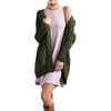 image:imageGRECERELLE Womens Fall Winter Long Sleeve Cardigans Sweater with Pockets12 Dark Green