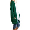image:imageGRECERELLE Womens Fall Winter Long Sleeve Cardigans Sweater with Pockets16 Blackish Green