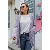image:imageGRECERELLE Womens Fall Winter Long Sleeve Cardigans Sweater with Pockets30 Fp Color Cyan Pink