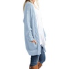 image:imageGRECERELLE Womens Fall Winter Long Sleeve Cardigans Sweater with PocketsElectric Blue