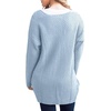 image:imageGRECERELLE Womens Fall Winter Long Sleeve Cardigans Sweater with PocketsElectric Blue