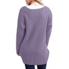 image:imageGRECERELLE Womens Fall Winter Long Sleeve Cardigans Sweater with PocketsLilac