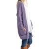 image:imageGRECERELLE Womens Fall Winter Long Sleeve Cardigans Sweater with PocketsLilac