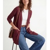 image:imageGRECERELLE Womens Lightweight Knit Long Cardigan Sweater Fall Outfits 2026Burgundy
