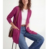 image:imageGRECERELLE Womens Lightweight Knit Long Cardigan Sweater Fall Outfits 2026Hot Pink
