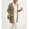 image:imageGRECERELLE Womens Lightweight Knit Long Cardigan Sweater Fall Outfits 2026Khaki