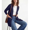 image:imageGRECERELLE Womens Lightweight Knit Long Cardigan Sweater Fall Outfits 2026Navy Blue