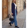 image:imageGRECERELLE Womens Lightweight Knit Long Cardigan Sweater Fall Outfits 2026Navy Blue