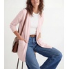 image:imageGRECERELLE Womens Lightweight Knit Long Cardigan Sweater Fall Outfits 2026Pink White