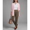 image:imageGRECERELLE Womens Lightweight Knit Long Cardigan Sweater Fall Outfits 2026Pink White