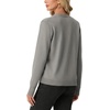 image:imageGRECERELLE Womens Lightweight Long Sleeve Open Front Knit Cardigans Sweaters with PocketsLight Gray